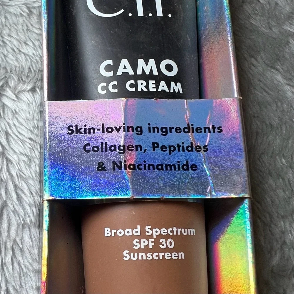 Elf Cosmetic Camo CC‎ Cream Deep 540 N 1.05 Oz Natural Full Coverage Hydrating
